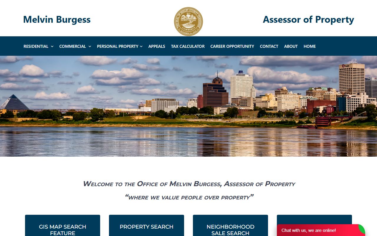 Germantown property records Shelby County assessor support