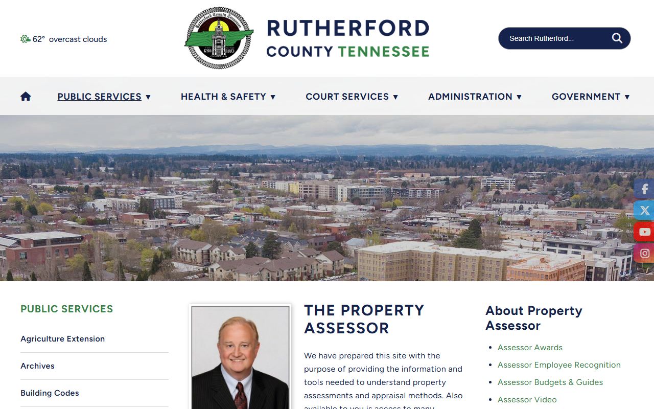 Murfreesboro property records assessor and parcel support