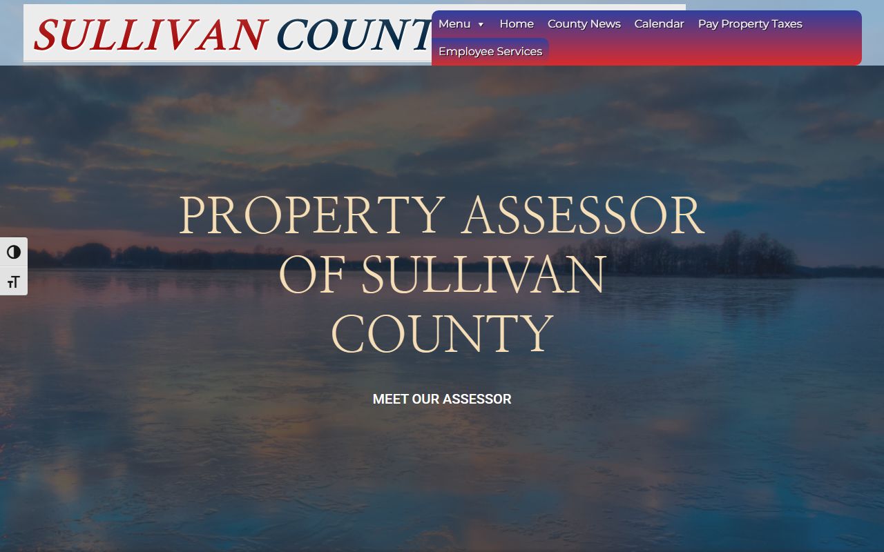 Sullivan County property records assessor support in Blountville