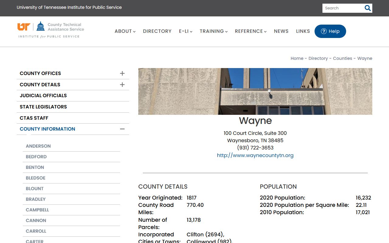 Wayne County property records guidance for Waynesboro county offices